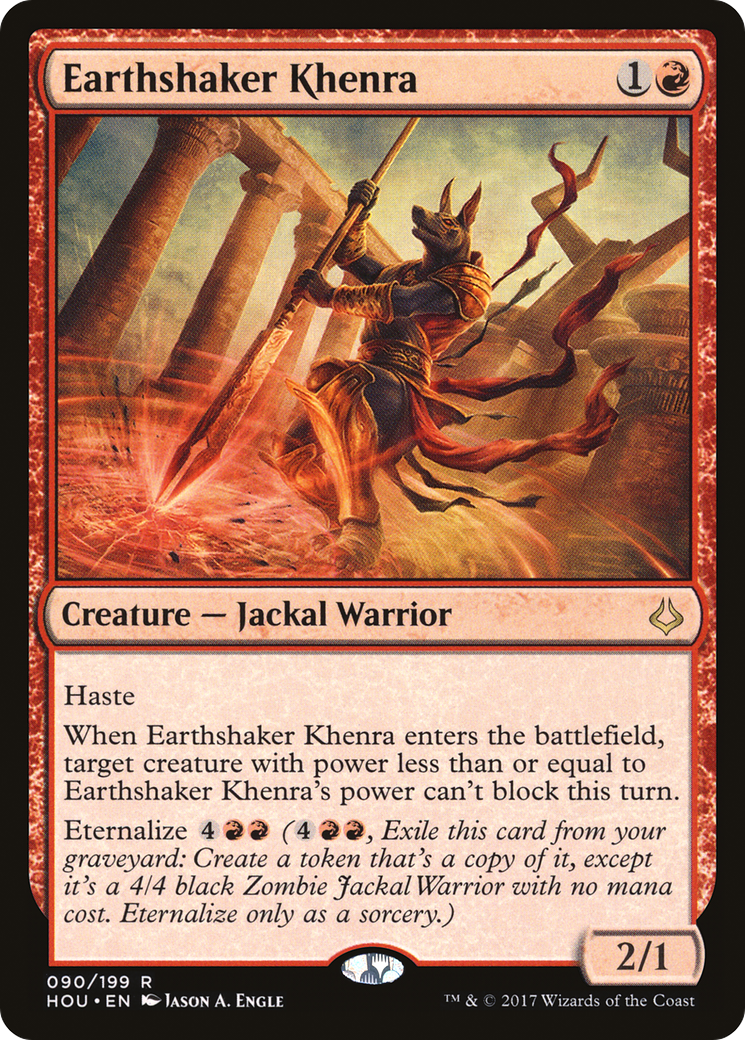 Earthshaker Khenra (HOU) #90 [EN/N]