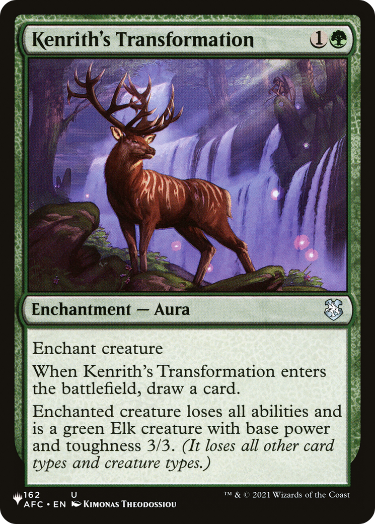 Kenrith's Transformation (PLST) #AFC-162 [EN/N] s/o