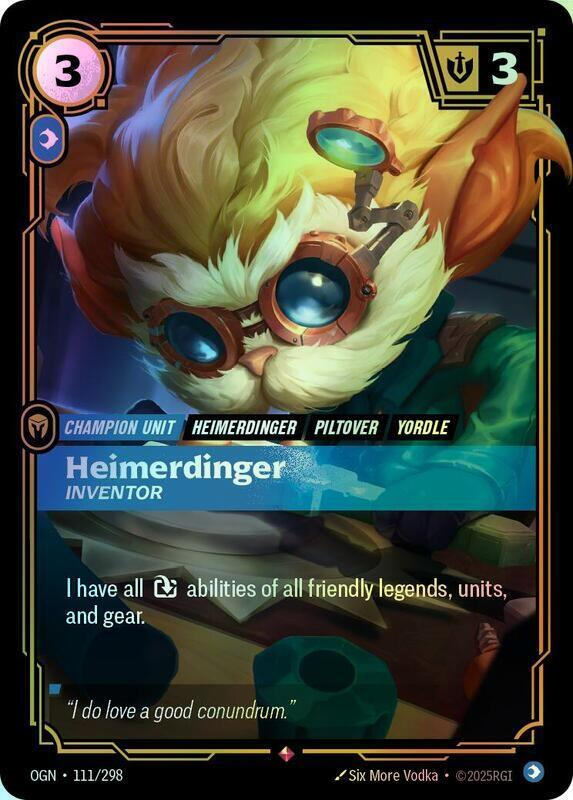Heimerdinger - Inventor (OGN) #111 [EN/F] s/o