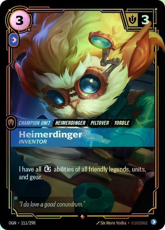Heimerdinger - Inventor (OGN) #111 [EN/F] s/o