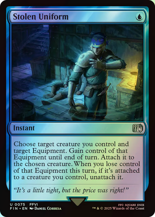 Stolen Uniform (FIN) #75 [EN/F] s/o