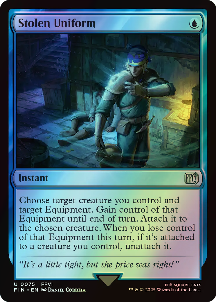 Stolen Uniform (FIN) #75 [EN/F] s/o