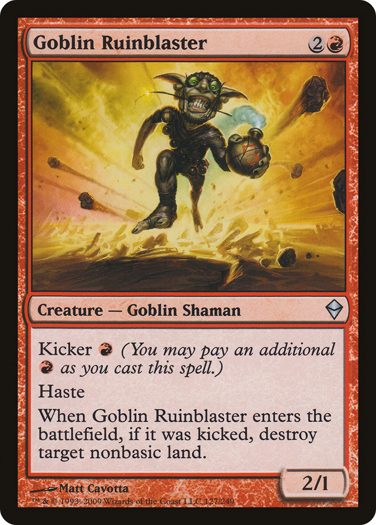 Goblin Ruinblaster (ZEN) #127 [EN/N]