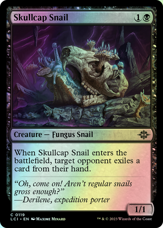 Skullcap Snail (LCI) #119 [EN/F] s/o