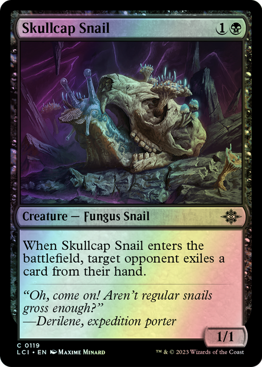 Skullcap Snail (LCI) #119 [EN/F] s/o