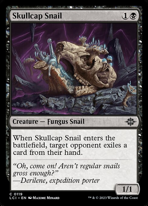 Skullcap Snail (LCI) #119 [EN/N]