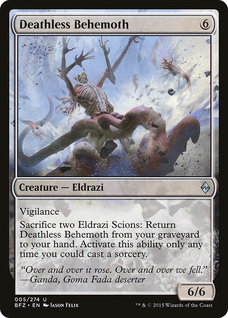 Deathless Behemoth (BFZ) #5 [EN/N]