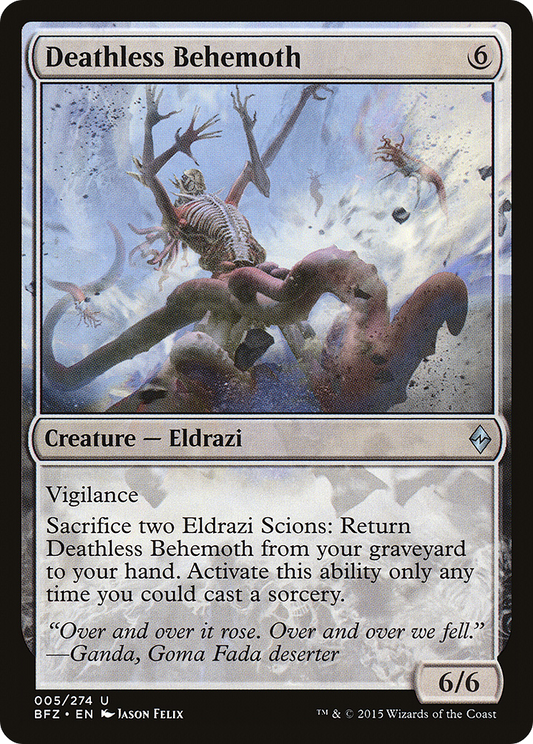 Deathless Behemoth (BFZ) #5 [EN/N]