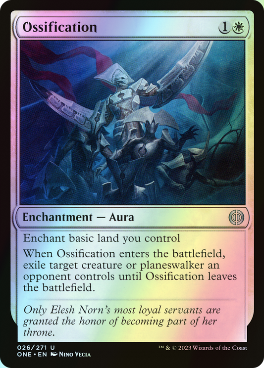 Ossification (ONE) #26 [EN/F] s/o
