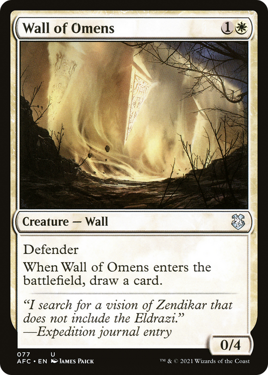 Wall of Omens (AFC) #77 [EN/N]