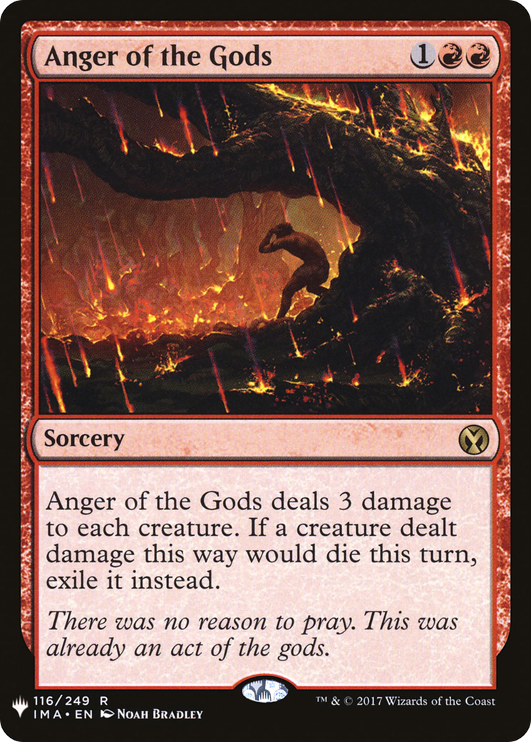 Anger of the Gods (PLST) #IMA-116 [EN/N] s/o