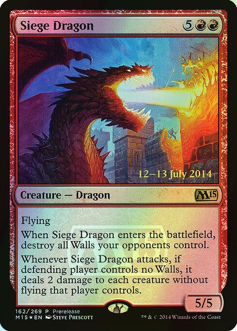 Siege Dragon (PM15) #162 [EN/F]