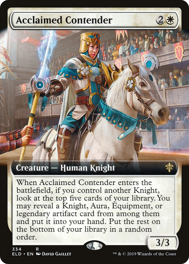 Acclaimed Contender (ELD) #334 [EN/N]