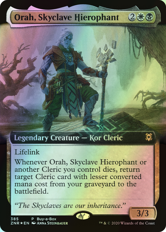 Orah, Skyclave Hierophant (ZNR) #385 [EN/F]