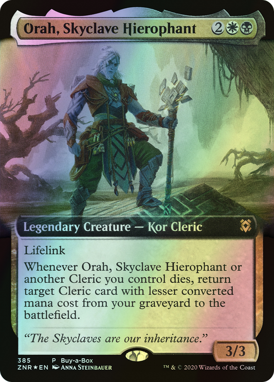 Orah, Skyclave Hierophant (ZNR) #385 [EN/F]