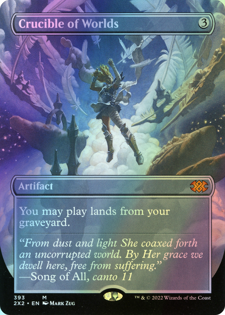 Crucible of Worlds (2X2) #393 [EN/F]