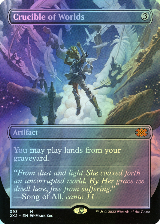 Crucible of Worlds (2X2) #393 [EN/F]