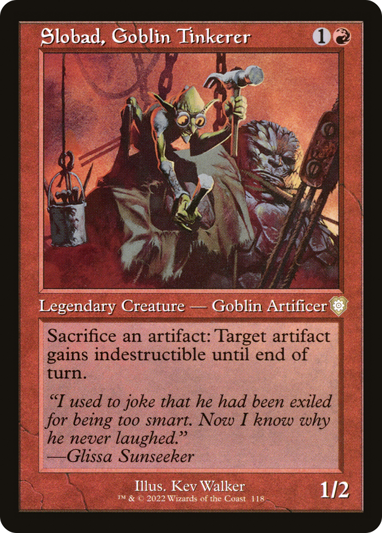 Slobad, Goblin Tinkerer (BRC) #118 [EN/N]