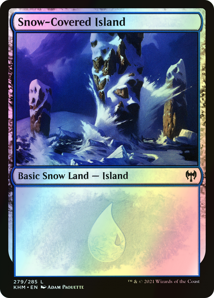 Snow-Covered Island (KHM) #279 [EN/F]