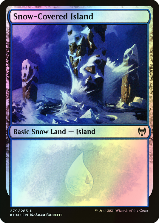 Snow-Covered Island (KHM) #279 [EN/F]