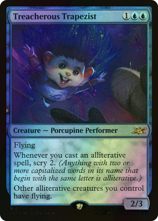 Treacherous Trapezist - Galaxy Foil (UNF) #346 [EN/F]