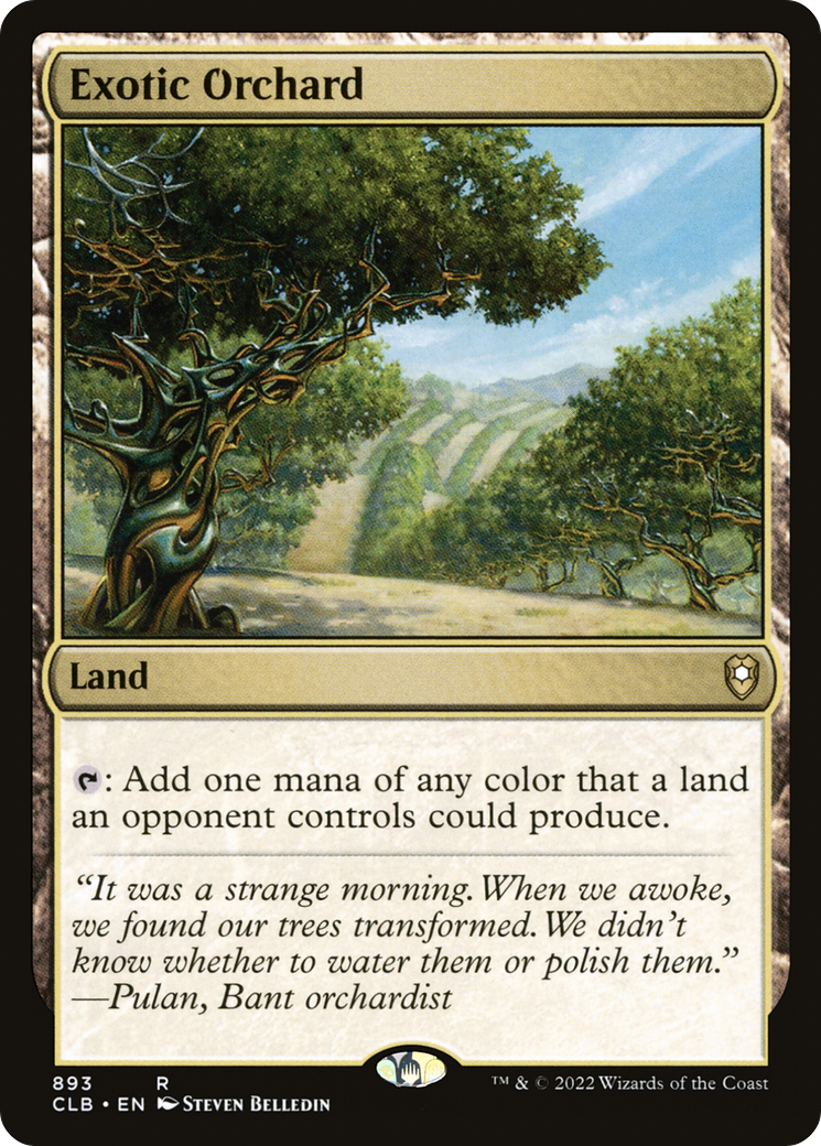 Exotic Orchard (CLB) #893 [EN/N] s/o