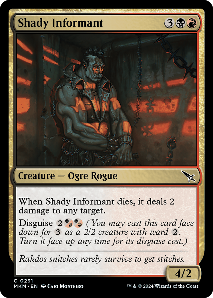 Shady Informant (MKM) #231 [EN/N]
