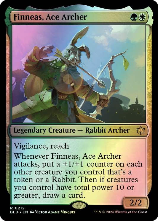 Finneas, Ace Archer (BLB) #212 [EN/F] s/o