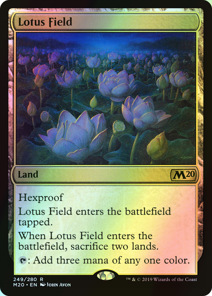 Lotus Field (M20) #249 [EN/F] s/o