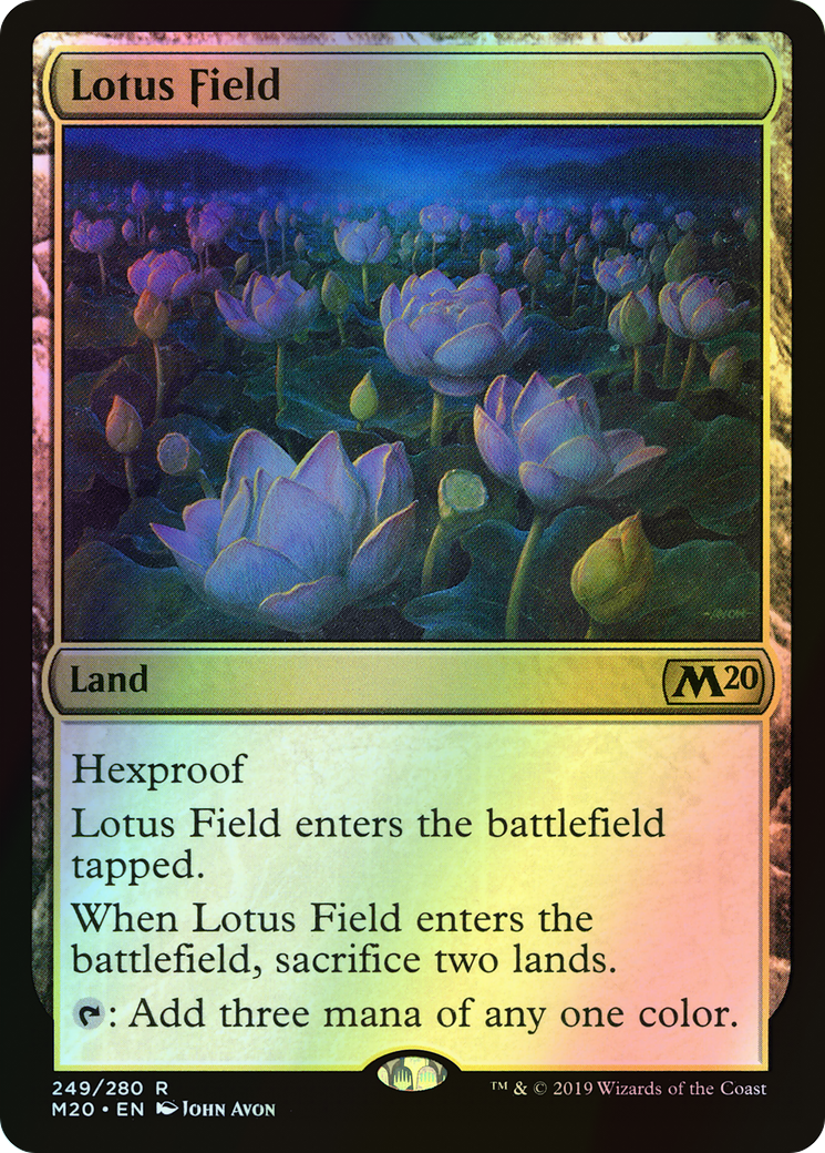 Lotus Field (M20) #249 [EN/F] s/o