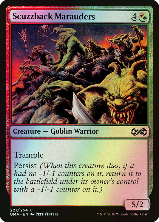 Scuzzback Marauders (UMA) #221 [EN/F] s/o