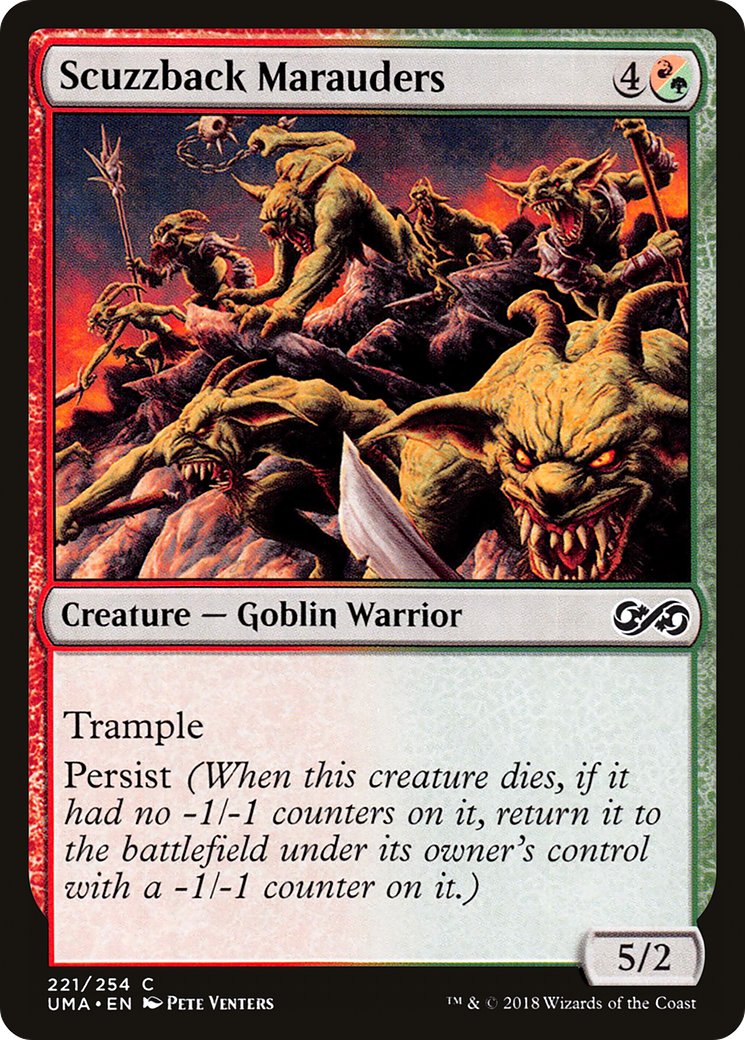 Scuzzback Marauders (UMA) #221 [EN/N] s/o