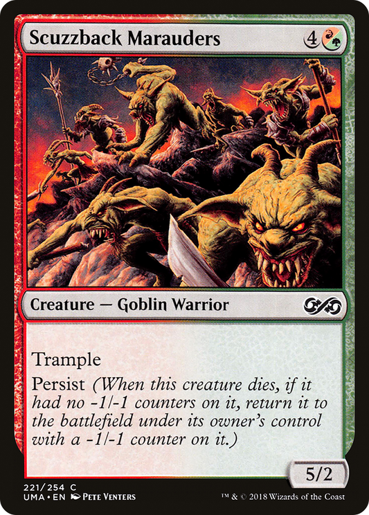 Scuzzback Marauders (UMA) #221 [EN/N] s/o