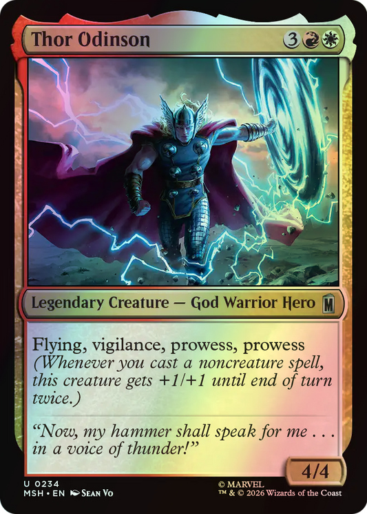 Thor Odinson (MSH) #234 [EN/F] s/o