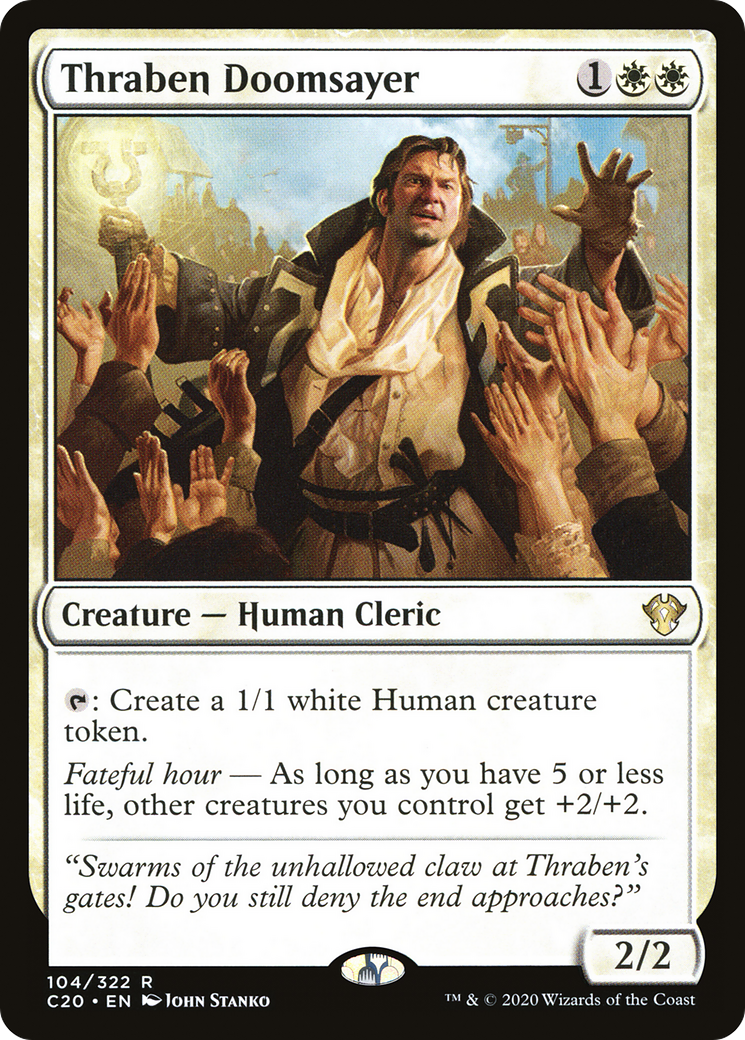 Thraben Doomsayer (C20) #104 [EN/N]