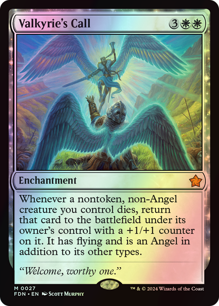 Valkyrie's Call (FDN) #27 [EN/F] s/o