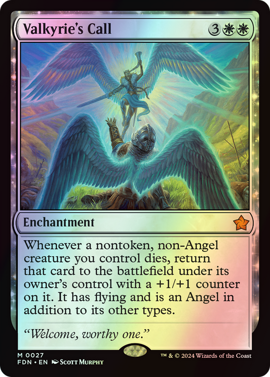 Valkyrie's Call (FDN) #27 [EN/F] s/o