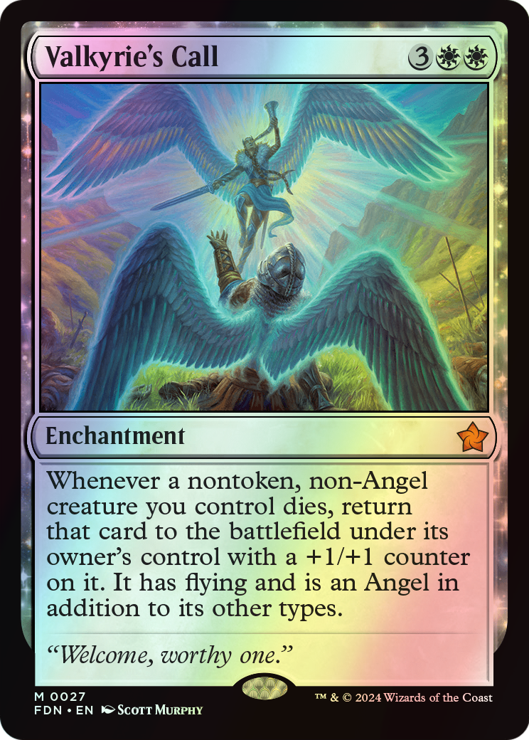 Valkyrie's Call (FDN) #27 [EN/F] s/o