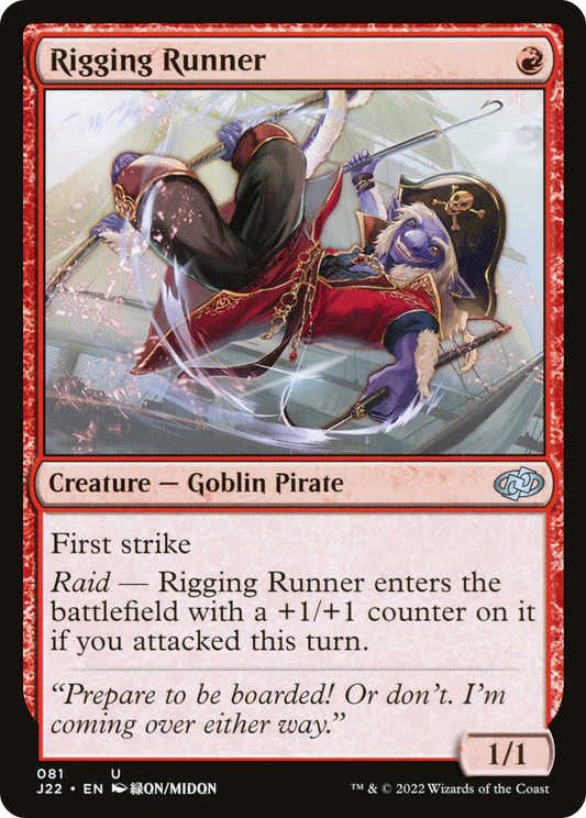 Rigging Runner (J22) #81 [EN/N] s/o
