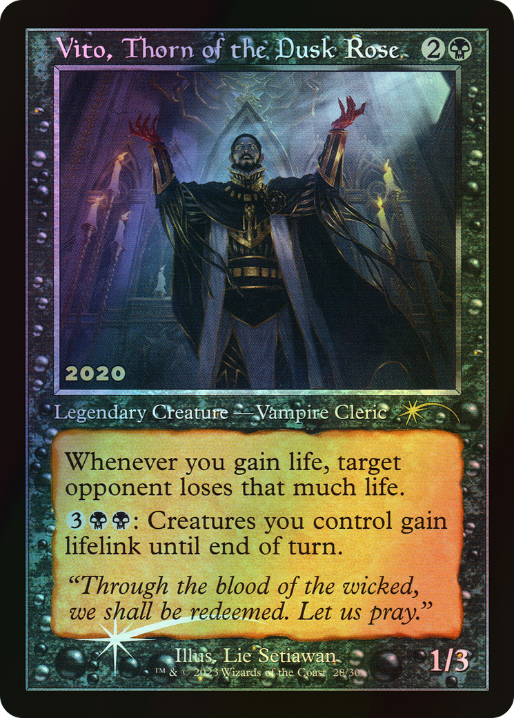 Vito, Thorn of the Dusk Rose (P30A) #28 [EN/F] s/o