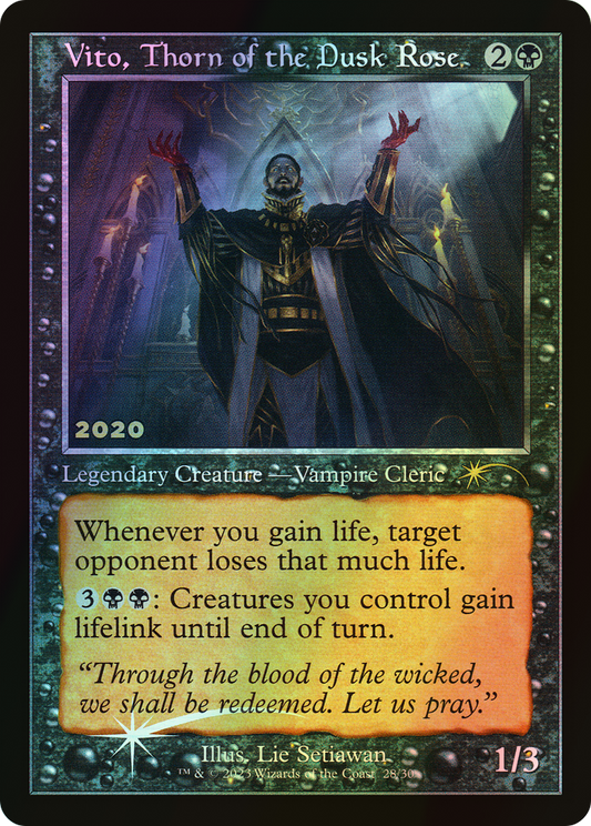 Vito, Thorn of the Dusk Rose (P30A) #28 [EN/F]