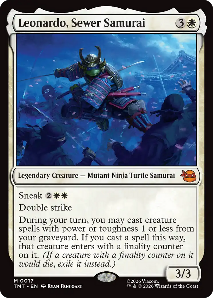 Leonardo, Sewer Samurai (TMT) #17 [EN/N] s/o