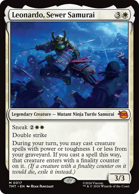 Leonardo, Sewer Samurai (TMT) #17 [EN/N] s/o