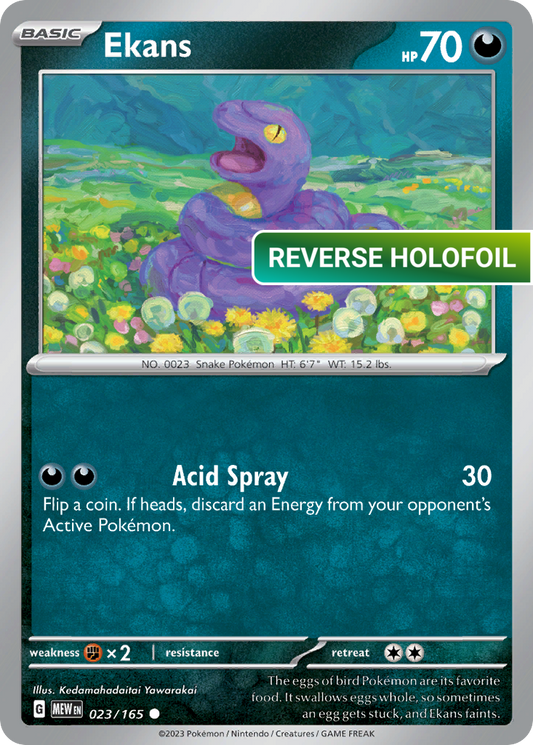 Ekans (MEW) #023 [EN/R] s/o