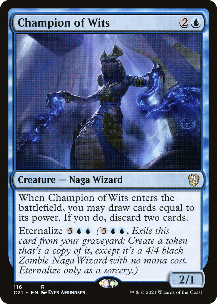 Champion of Wits (C21) #116 [EN/N]