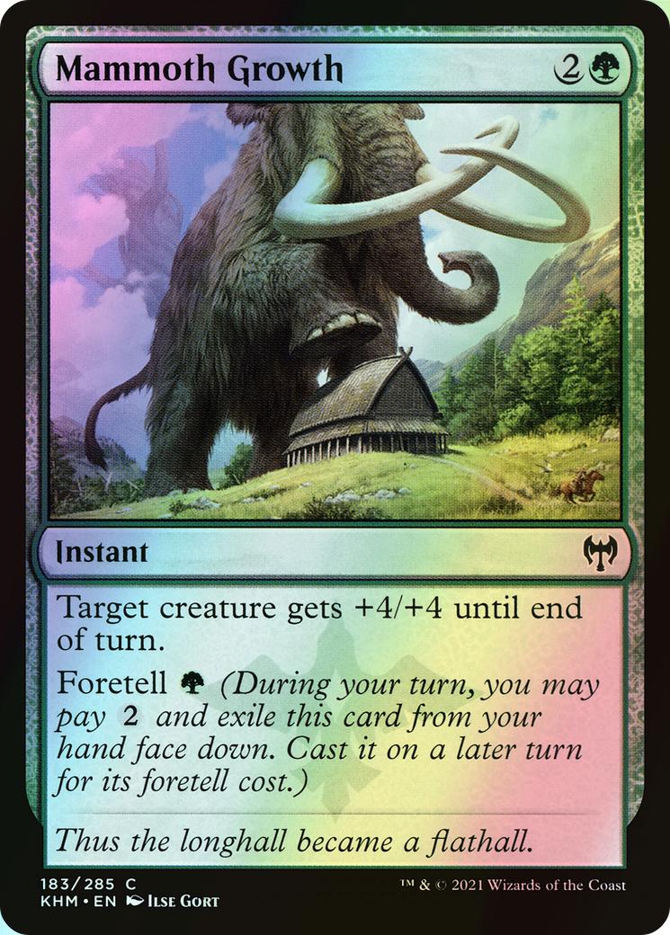Mammoth Growth (KHM) #183 [EN/F] s/o