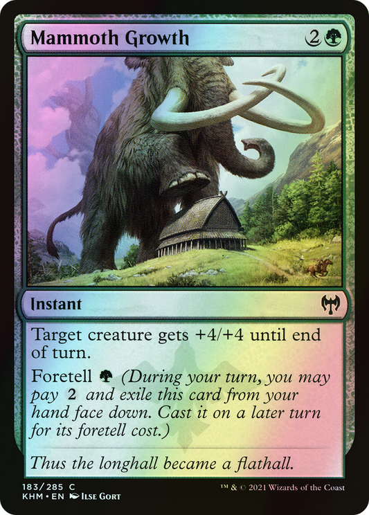 Mammoth Growth (KHM) #183 [EN/F] s/o