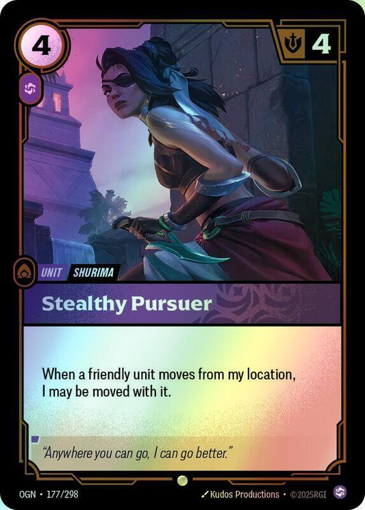 Stealthy Pursuer (OGN) #177 [EN/F]