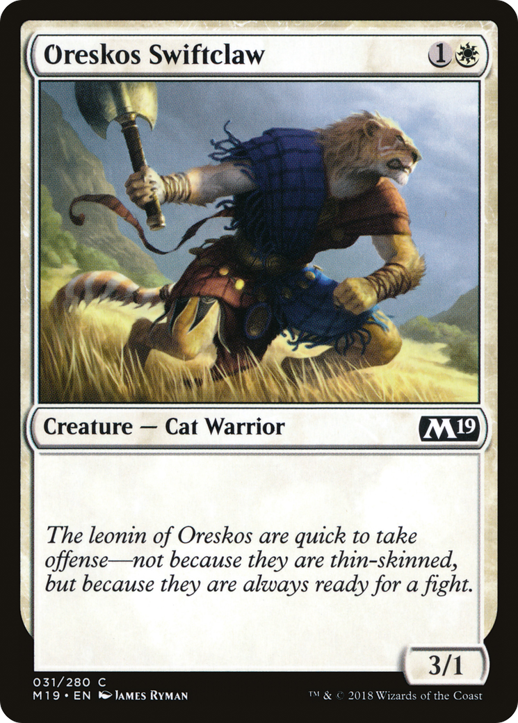 Oreskos Swiftclaw (M19) #31 [EN/N]