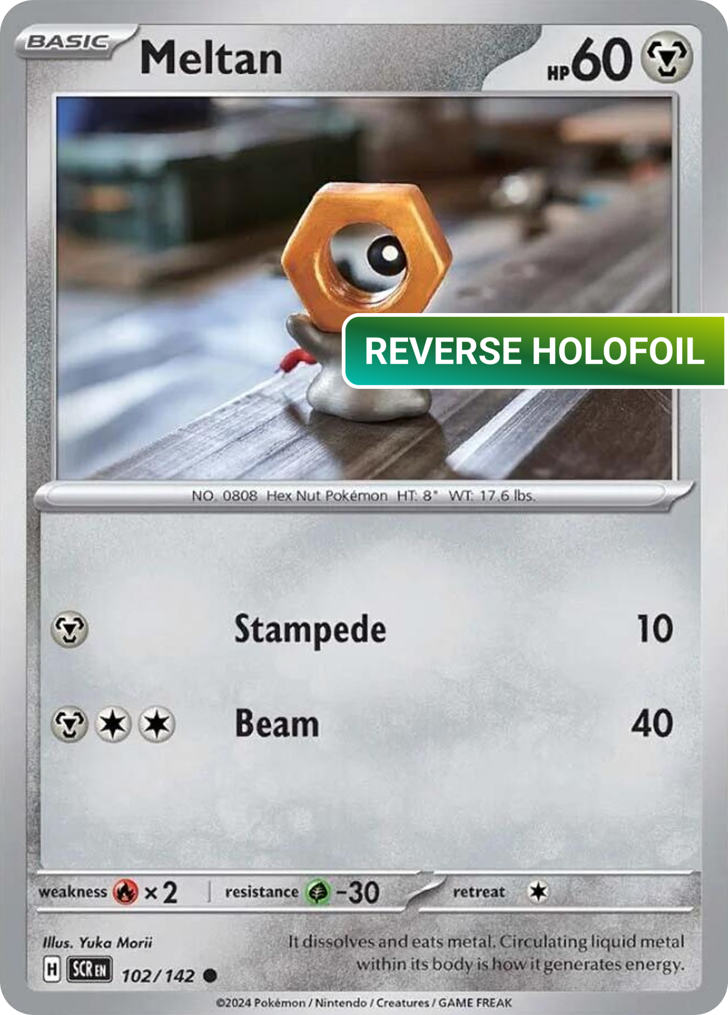 Meltan - 102/142 (SCR) #102 [EN/R] s/o